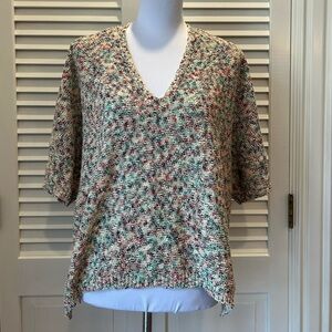 Lou & Grey V-Neck Sweater NWT